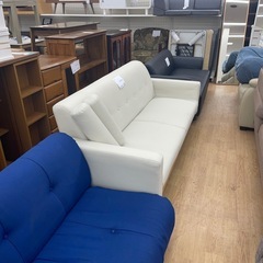 ★リユースのサカイ幸手店★SJ9995★2人用リクライニングソファー　クリーニング済み の画像