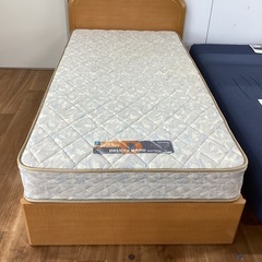 シングルベッド引き出し付【町田市再生家具】251341