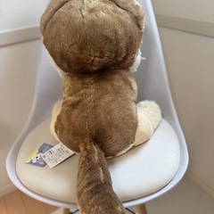 大きなモフっとオオカミの画像