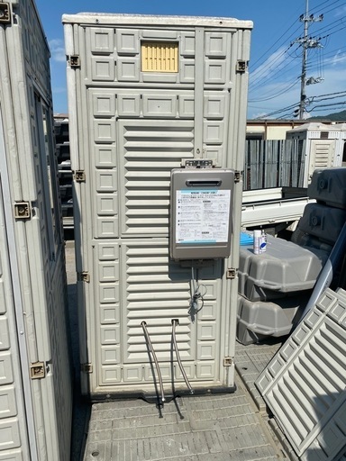 仮設シャワー　中古　清掃済み