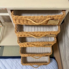 子供服収納 ランドセルラックの画像