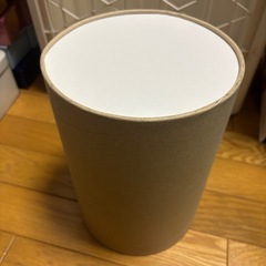 夏休みの手作りスツールの材料　円筒（円柱）の収納箱の画像