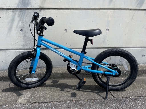 へんしんバイク c14 スカイブルー 14inch 子供用自転車 (こざる