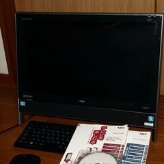 ２１．５インチ　HDD録画機能付き　液晶テレビ　WIN７ パソコン　VN570/Hの画像