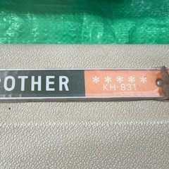 プラザー 編み機 KH-831 中古品 現状渡しの画像