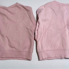 子供トレーナー2枚　80cmの画像