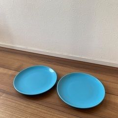 IKEAお皿3枚　スプーンセットの画像