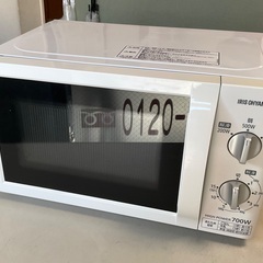 【RKG-294】特価！アイリスオーヤマ/電子レンジ/IMB-T174-6-W(60Hz専用）/中古品/2018年製の画像