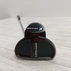ODYSSEY/ オデッセイ/ 2-BALL パター/ METAL-X/ ゴルフクラブ/ ステンレススチール/ フェースミーリング C0ET0106の画像