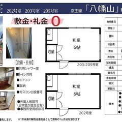 ✅【初期費用完全0円】【三栄荘】【シャワー室あり】【水道代…