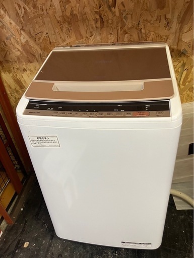 【中古】日立　8k洗濯機　2018年製【IH10】