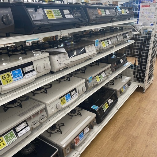 ★リユースのサカイ幸手店★SJ10007★リンナイ　ガステーブル　23年製　LPガス　クリーニング済み 