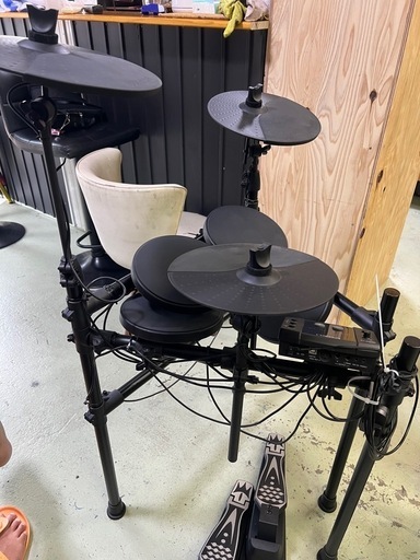 商談中】中古電子ドラム MEDELI DD-401J 練習パッド ヘッドフォン 自作