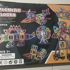 美品　レア【正規品】マグフォーマー　知育　マグネットブロック　100ピースの画像