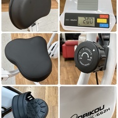 S190 ⭐ DAIKOU ダイコー エアロバイク フィットネスバイク DK-662H 綺麗の画像