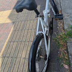 🟪折りたたみ自転車・譲渡証明書付きの画像