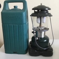 コールマンガソリンランタン　288A ツーマントル　キャンプ　ケース付き　の画像