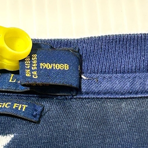 POLO RALPH LAUREN ポロラルフローレン 星条旗柄 トリコロールカラー 総柄 半袖 Tシャツ XXL
