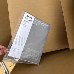 【新品】定価の半額以下！ブルーノトースターの画像