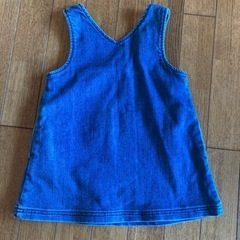 デニムワンピース　95の画像