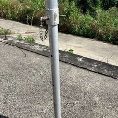 【福岡県筑後市にて引取り限定】オールアルミ三脚脚立　の画像