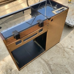 ジャンク TRIO レコードプレーヤーの棚 の画像