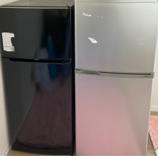 Haier冷蔵庫 黒130L (さしす) 王寺のキッチン家電《冷蔵庫》の
