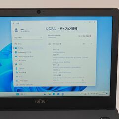 新品512GB バッテリ◎ 第8世代i3  15.6 富士通 ノートPC LIFEBOOK A359/BX Core i3-8130U windows11 pro 16GB SSD512GB  カメラあり オフィス (C031)の画像