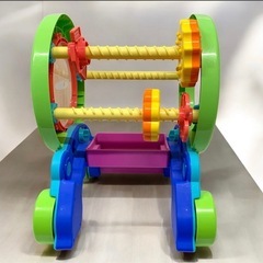ピープル アクティブ知育 ローラー くまのプーさん どこでもゆびさき遊び タカラトミー 2つセット 太鼓部分破損有 ジャンク品の画像