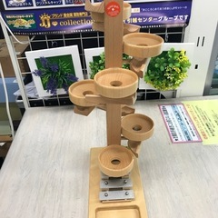 ★ジャングルジャングル貝塚店★ BECK ベック社　トレイクーゲルタワー　ベックの転がす木のおもちゃ　動きを楽しむ　ビー玉欠品　木製　玩具　仕掛けおもちゃ　鉄琴　玉転がし　知育玩具　貝塚市　二色浜　リサイクルショップの画像