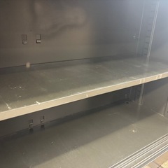 オフィス カウンター 受付 台 デスク 収納付き ステンレス の画像