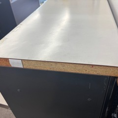 オフィス カウンター 受付 台 デスク 収納付き ステンレス の画像