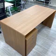 【M-166】オフィスデスク 中古 激安 120×70×70 eデスク オフィスデスク 事務机 平机 セミーオーダーデスク 特注