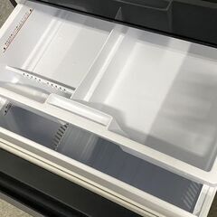 高年式!2021年製! MITSUBISHI/三菱 3ドア冷凍冷蔵庫 365L 自動製氷 MR-CG37F-B クリスタルブラック 中古家電 店頭引取歓迎 R9900の画像