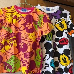 ディズニーTシャツ★ペア★Sサイズと150★2枚セットの価格ですの画像