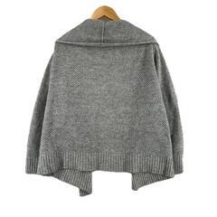 美品 Spick and Span スピックアンドスパン 無地 秋冬 AW カーディガン レーヨン/カシミヤ グレー レディース【古着】【中古】【送料無料】の画像