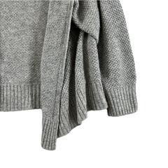 美品 Spick and Span スピックアンドスパン 無地 秋冬 AW カーディガン レーヨン/カシミヤ グレー レディース【古着】【中古】【送料無料】の画像