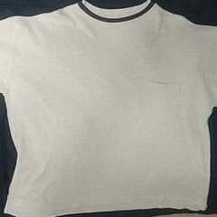 90s 韓国製　OLDGAP　無地 霜降り　グレー　スウェット tシャツの画像