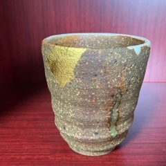 キラキラ洒金カップ（ほぼ新品）の画像