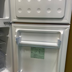 【お取引き決定】コンパクト冷蔵庫（2ドア）の画像