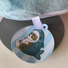モフサンド　mofusand サメにゃん　超BIG ぬいぐるみ タグ付きの画像