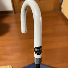 ウォーターフロント社　UV加工長傘　ネイビーの画像