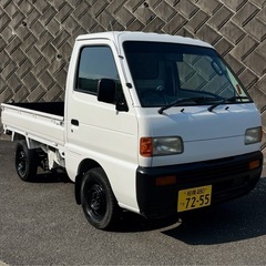 51キャリー  低走行　AC５速4wdパールホワイト　車検２年個人出品の画像