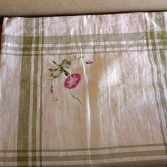 美品！夏用編み込み大きめ座布団の画像
