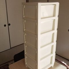 収納チェスト　５段の画像