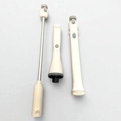 電動お掃除ブラシ バスポリッシャー 新品未使用品 4つのブラシ付き 通電動作確認済み 箱付き お風呂掃除 天井掃除 の画像