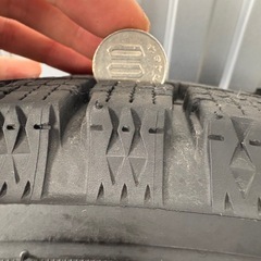 取引中 
ホイール付スタッドレスタイヤ 155/65R14 2022年製 BRIDGESTONE BLIZZAK VRX2 PCD100 4.5J +46の画像