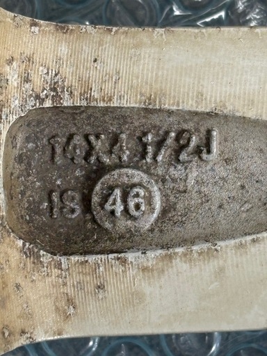 取引完了  ホイール付スタッドレスタイヤ 155/65R14 2022年製 BRIDGESTONE BLIZZAK VRX2 PCD100 4.5J +46