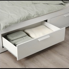 すぐ引き取り来れる方　IKEA デイベッドフレームの画像