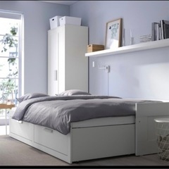 すぐ引き取り来れる方　IKEA デイベッドフレームの画像